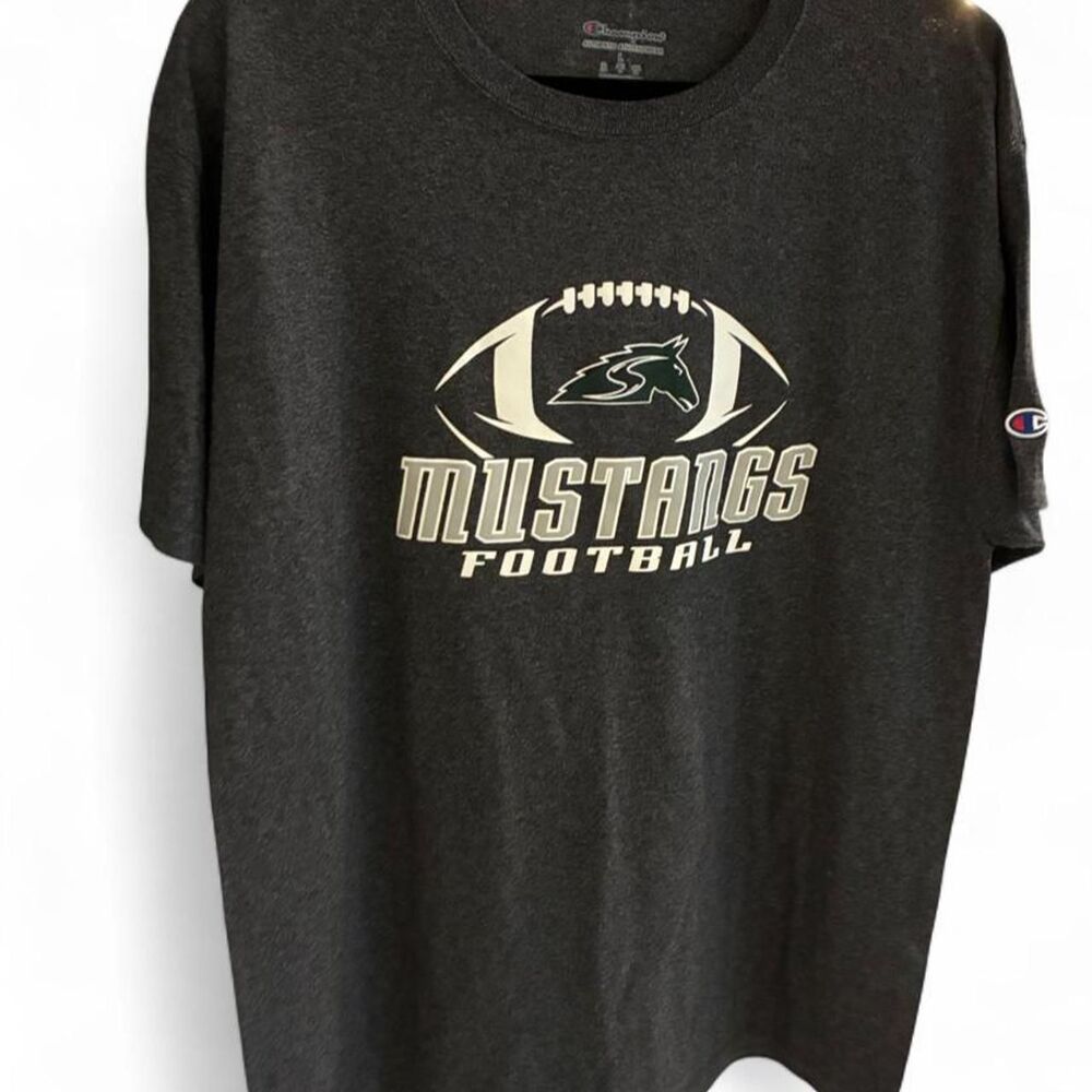 Champion Authentic Athleticwear Stevenson University Mustangs Football Tee